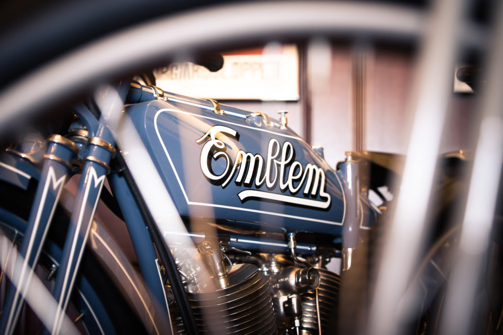 Emblem Classic Motorcycle - L.A. USA