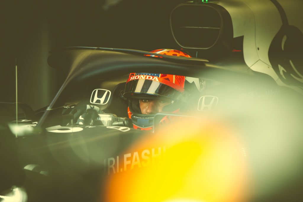 Alpha Tauri F1 Team Shakedown - Pierre Gasly in Garage - Imola (ITA) 2021