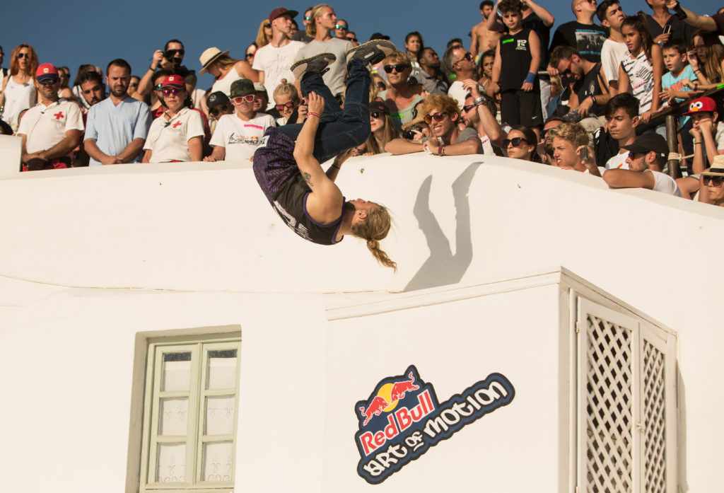 Bart van der Linden - Red Bull Art of Motion Santorini 2016