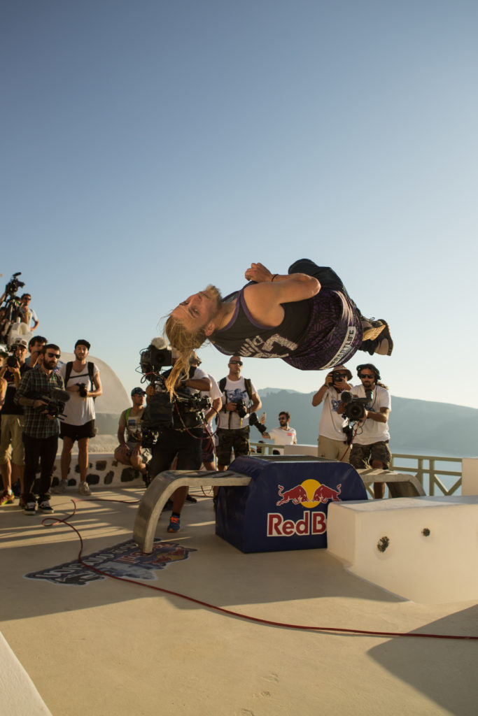 Bart van der Linden´s winning twist - Red Bull Art of Motion Santorini 2016
