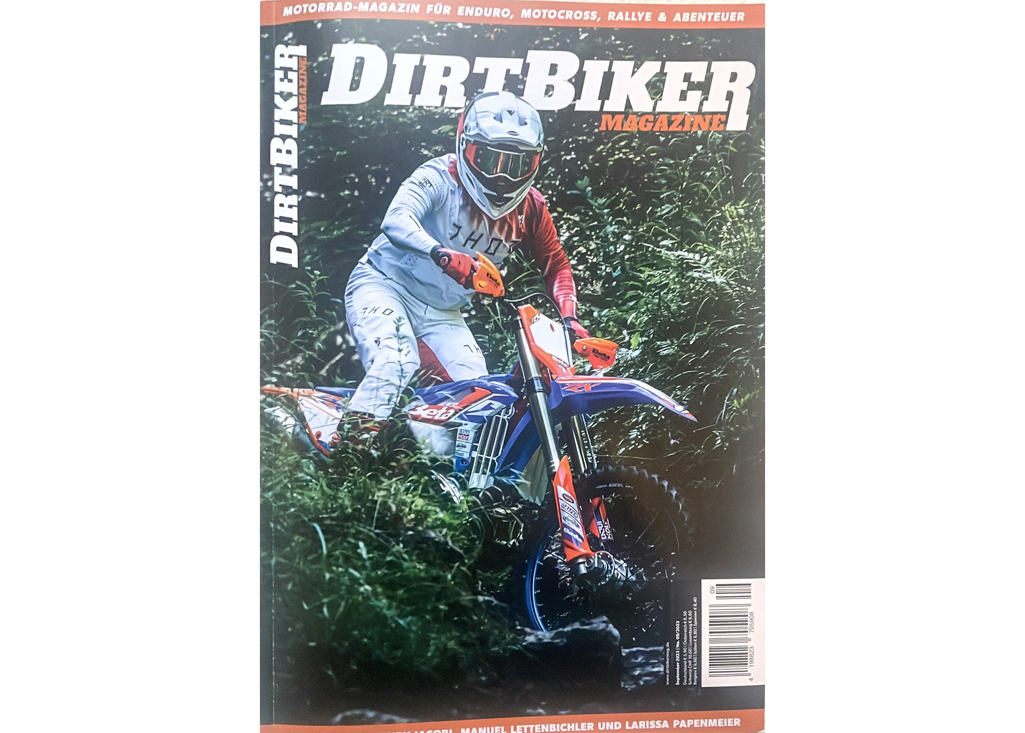Dirtbiker Mag September 2023 Cover - MXOC Story