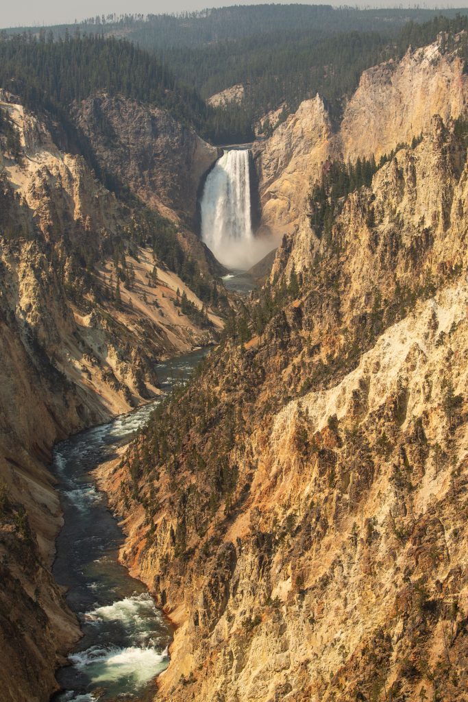 Another view of Artist Point in Yellowstone Nat. Park